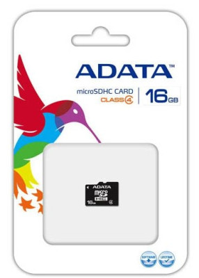 Други Карти памети MicroSD 16 GB ADATA карта памет със адаптер